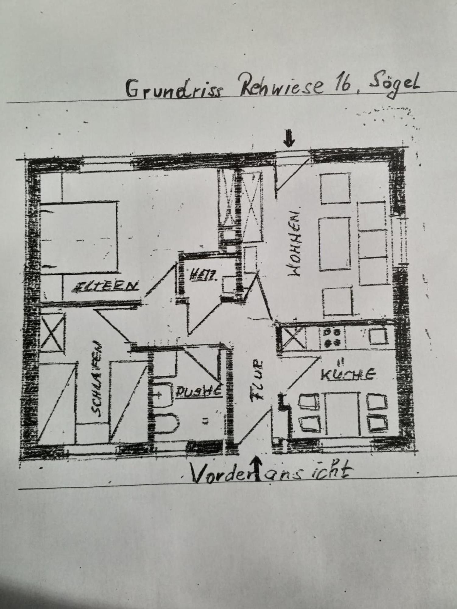 "Am Waldesrand" Re16 Villa Sögel Exterior foto